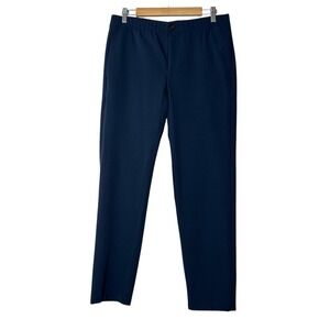 Bonobos Chino Pants Mens Medium Navy‎ Blue Performance Fabric Drawstring Outdoor